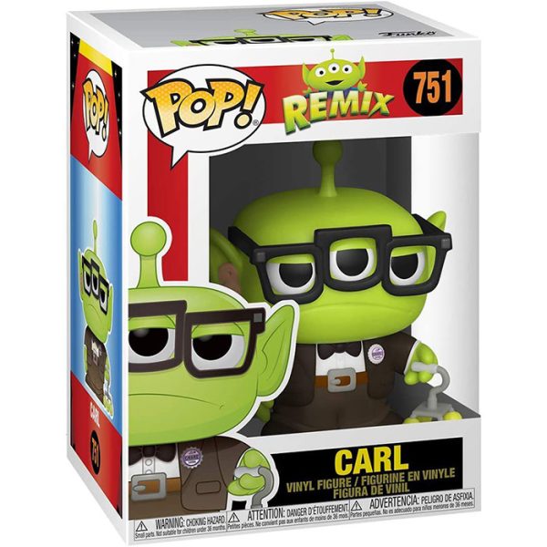 Pop Figurine Pop Carl Remix (Disney) Figurine in box