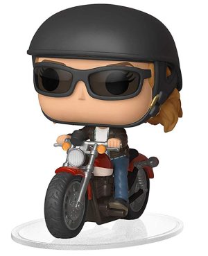 Figurine Pop Carol Danvers on motorcycle (Captain Marvel)