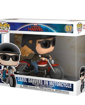 Pop Figurine Pop Carol Danvers on motorcycle (Captain Marvel) Figurine in box