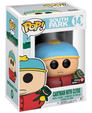 Pop Figurine Pop Cartman with Clyde (South Park) Figurine in box
