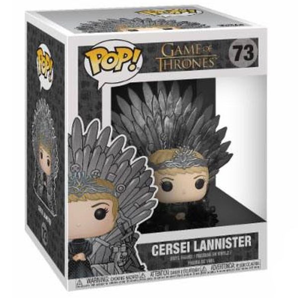 Pop Figurine Pop Cersei Lannister on Iron Throne (Game Of Thrones) Figurine in box