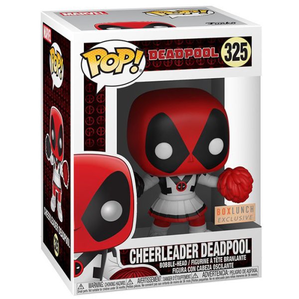 Pop Figurine Pop Cheerleader Deadpool (Deadpool) Figurine in box