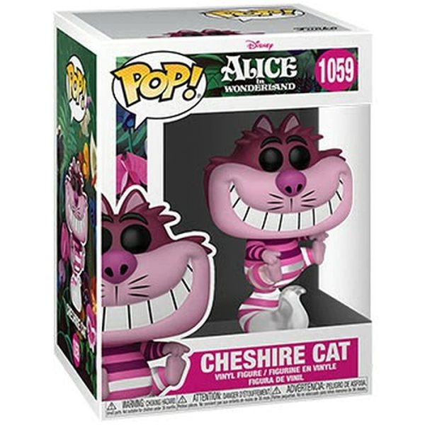 Pop Figurine Pop Cheshire Cat disparaissant (Alice Au Pays Des Merveilles) Figurine in box