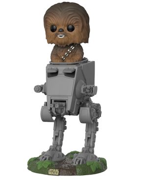 Figurine Pop Chewbacca with AT-ST (Star Wars)