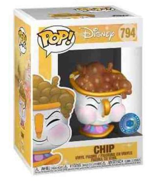 Pop Figurine Pop Chip (La Belle Et La B?te) Figurine in box