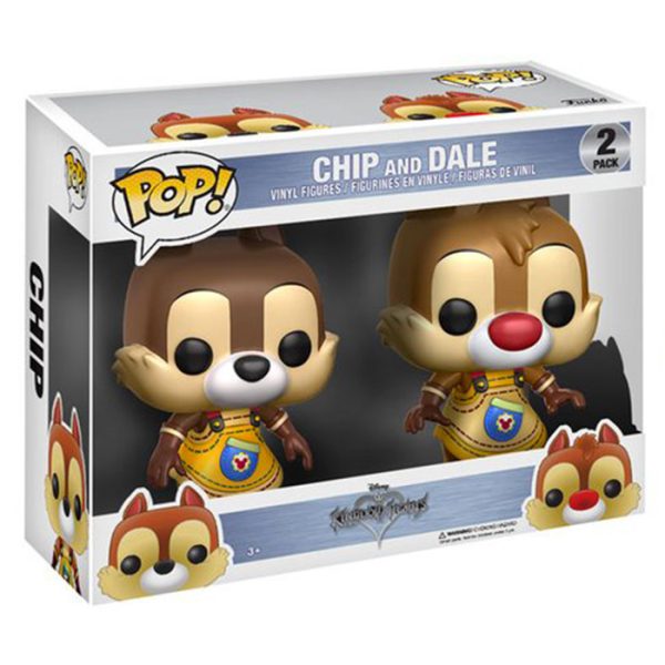 Pop Figurine Pop Chip and Dale (Kingdom Hearts) Figurine in box