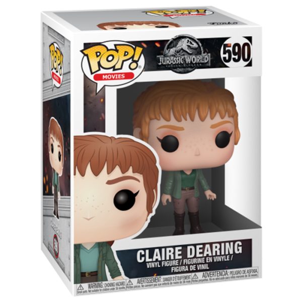 Pop Figurine Pop Claire Dearing (Jurassic World Fallen World) Figurine in box