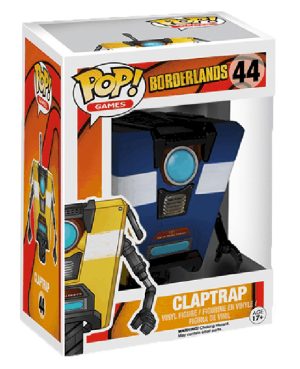 Pop Figurine Pop Claptrap bleu (Borderlands) Figurine in box