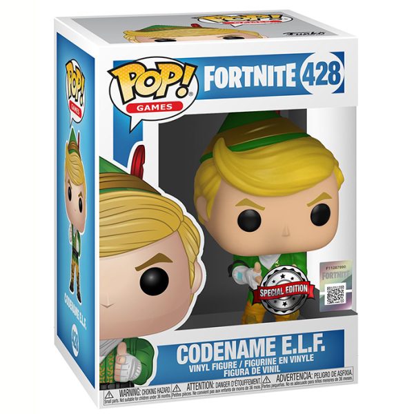 Pop Figurine Pop Codename E.L.F (Fortnite) Figurine in box