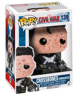 Pop Figurine Pop Crossbones Unmasked (Captain America Civil War) Figurine in box