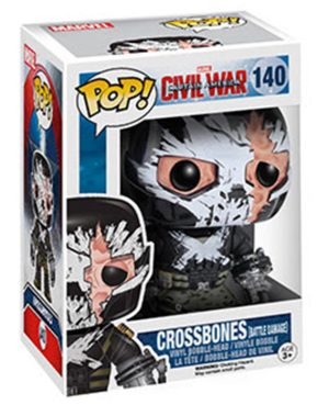 Pop Figurine Pop Crossbones Battle Damage (Captain America Civil War) Figurine in box