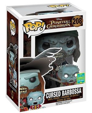 Pop Figurine Pop Cursed Barbossa (Pirates Of The Caribbean) Figurine in box