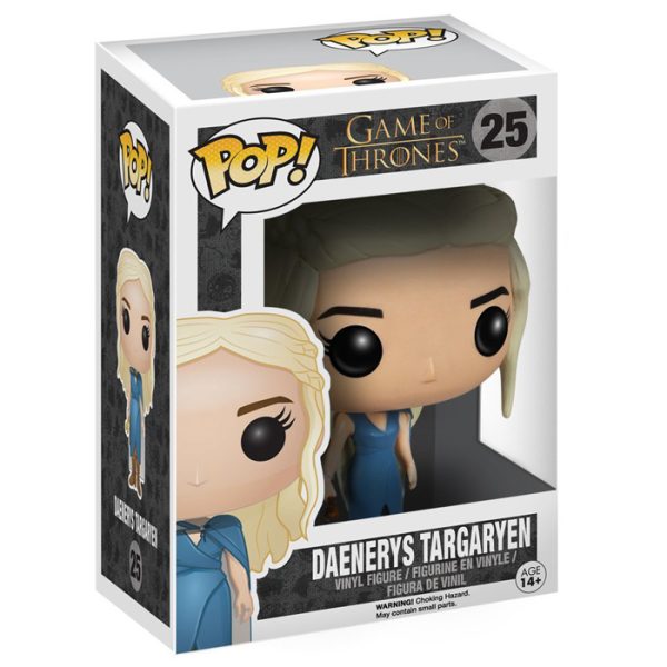Pop Figurine Pop Daenerys Targaryen en robe bleue (Game Of Thrones) Figurine in box