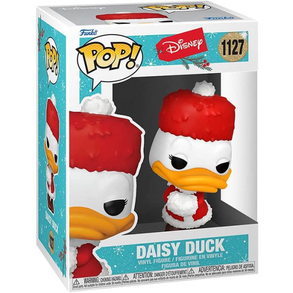 Pop Figurine Pop Daisy Duck No?l (Disney) Figurine in box