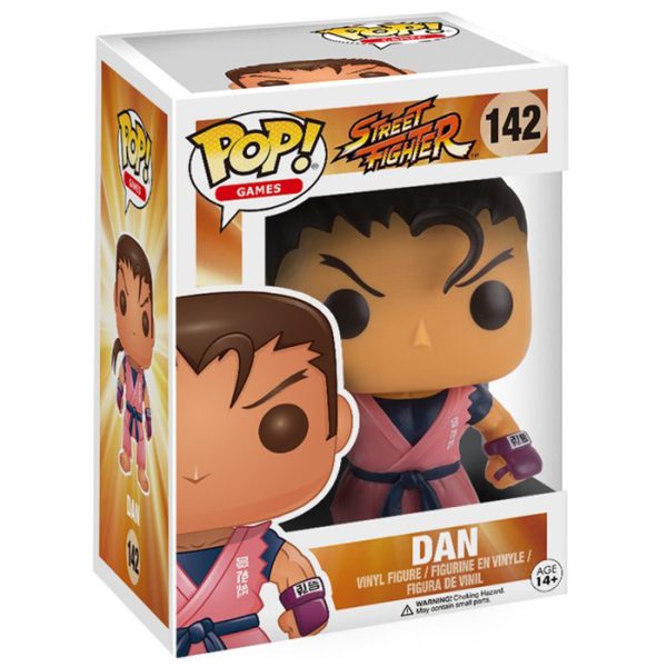 Pop Figurine Pop Dan (Street Fighter) Figurine in box