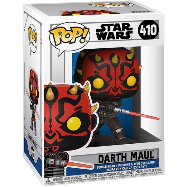 Pop Figurine Pop Darth Maul avec double sabre (Star Wars) Figurine in box