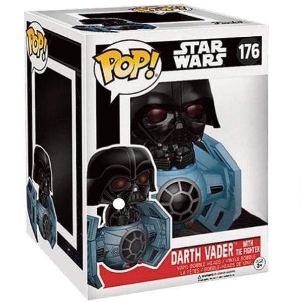 Pop Figurine Pop Darth Vader with Tie Fighter (Star Wars) Figurine in box