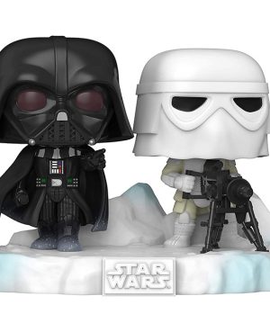 Figurine Pop Darth Vader et Snowtrooper Battle at Echo Base (Star Wars)