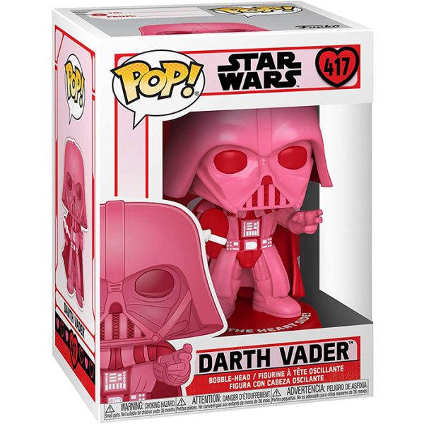 Pop Figurine Pop Darth Vader Saint Valentin (Star Wars) Figurine in box