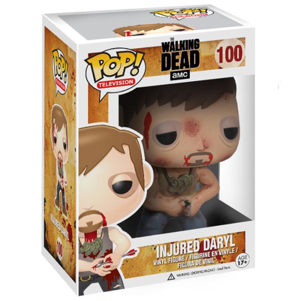 Pop Figurine Pop Injured Daryl (The Walking Dead) Figurine in box