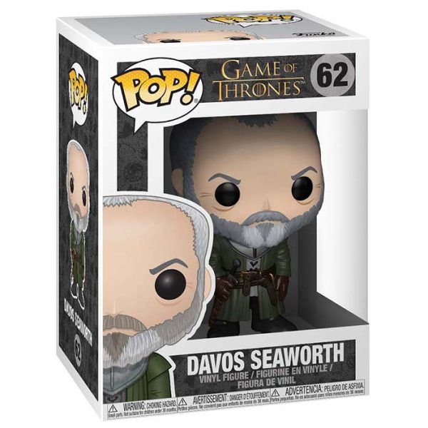 Pop Figurine Pop Davos Seaworth (Game Of Thrones) Figurine in box