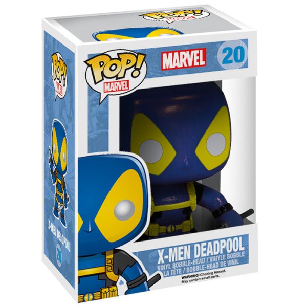 Pop Figurine Pop Deadpool bleu (Deadpool) Figurine in box