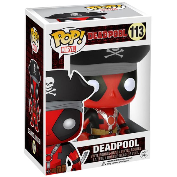 Pop Figurine Pop Deadpool pirate (Deadpool) Figurine in box