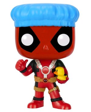 Figurine Pop Deadpool shower cap and ducky (Deadpool)