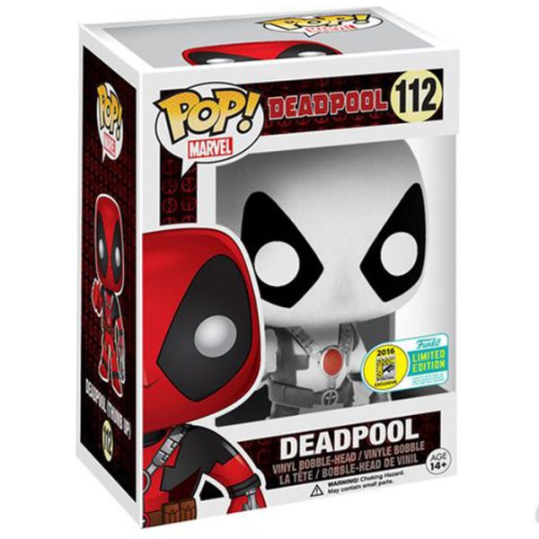 Pop Figurine Pop Deadpool blanc (Deadpool) Figurine in box