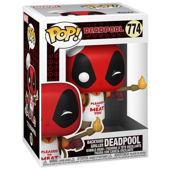Pop Figurine Pop Deadpool backyard griller (Deadpool) Figurine in box