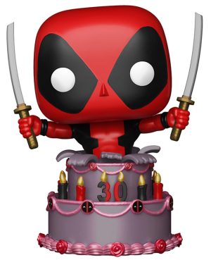Figurine Pop Deadpool in cake (Deadpool)