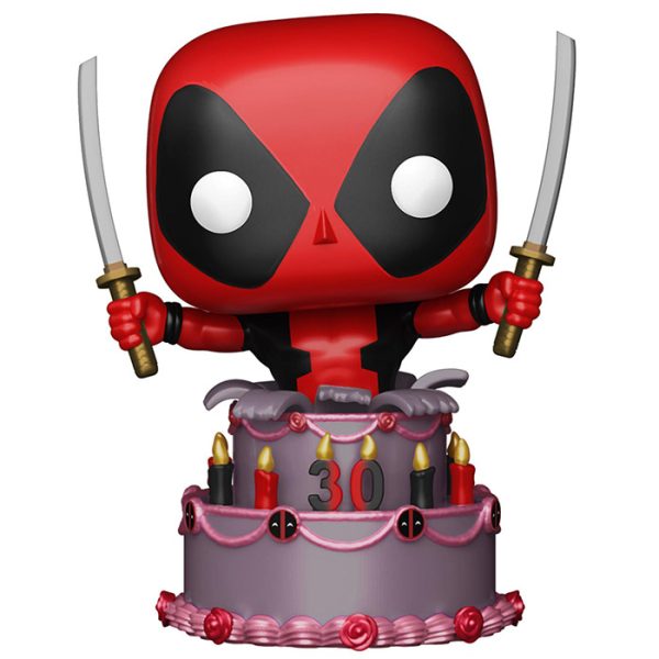Figurine Pop Deadpool in cake (Deadpool)