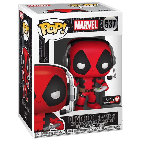 Pop Figurine Pop Deadpool Gamer (Deadpool) Figurine in box