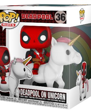 Pop Figurine Pop Deadpool on Unicorn (Deadpool) Figurine in box