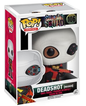 Pop Figurine Pop Deadshot masked (Suicide Squad) Figurine in box