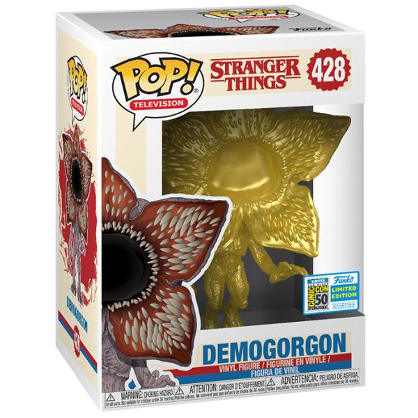 Pop Figurine Pop Demogorgon gold (Stranger Things) Figurine in box