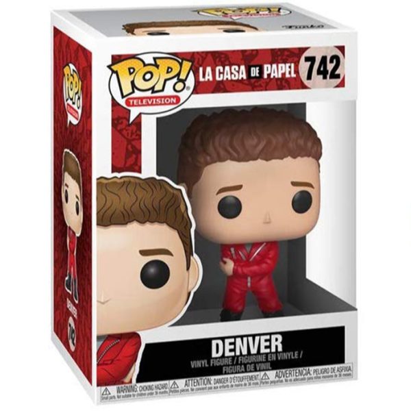 Pop Figurine Pop Denver (La Casa De Papel) Figurine in box