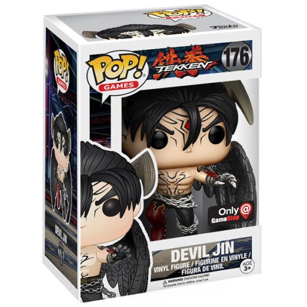 Pop Figurine Pop Devil Jin (Tekken) Figurine in box