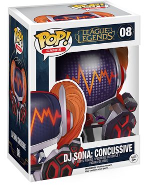 Pop Figurine Pop DJ Sona (League Of Legends) Figurine in box