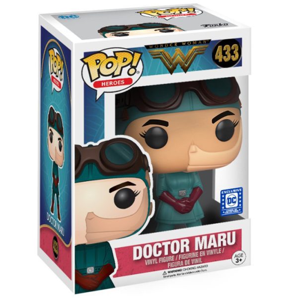 Pop Figurine Pop Doctor Maru (Wonder Woman) Figurine in box