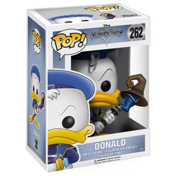 Pop Figurine Pop Donald (Kingdom Hearts) Figurine in box