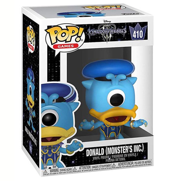 Pop Figurine Pop Donald Monsters' Inc (Kingdom Hearts) Figurine in box