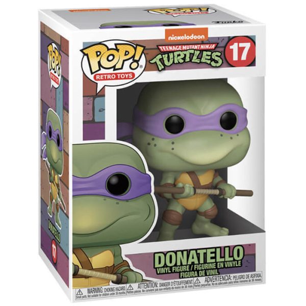 Pop Figurine Pop Donatello (Teenage Mutant Ninja Turtles) Figurine in box
