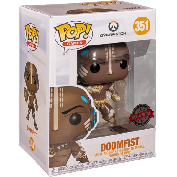 Pop Figurine Pop Doomfist Leopard Skin (Overwatch) Figurine in box