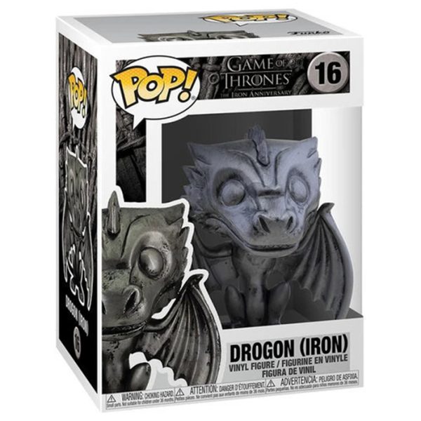 Pop Figurine Pop Drogon Iron Anniversary (Game Of Thrones) Figurine in box
