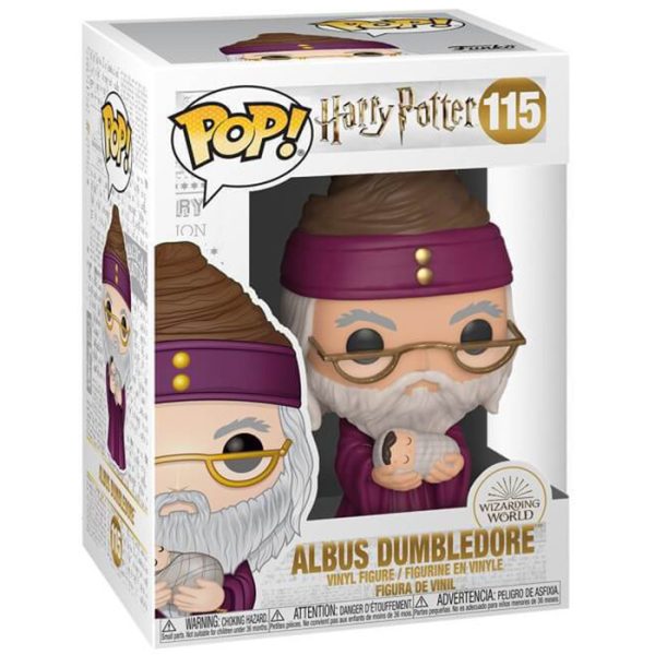Pop Figurine Pop Albus Dumbledore with Baby Harry (Harry Potter) Figurine in box