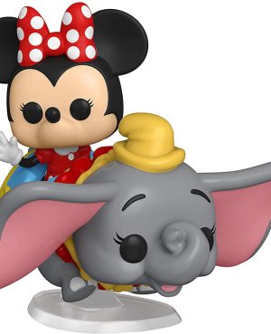 Figurine Pop Dumbo the flying elephant attraction and Minnie (Disneyland Resort)