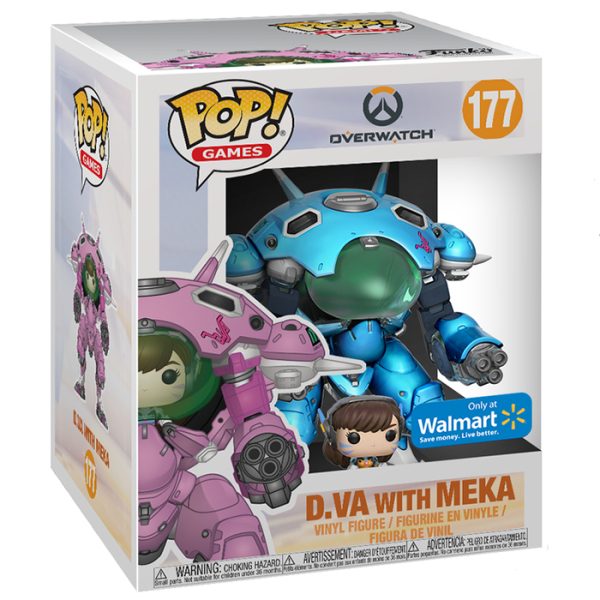 Pop Figurine Pop D.Va with Meka blueberry (Overwatch) Figurine in box