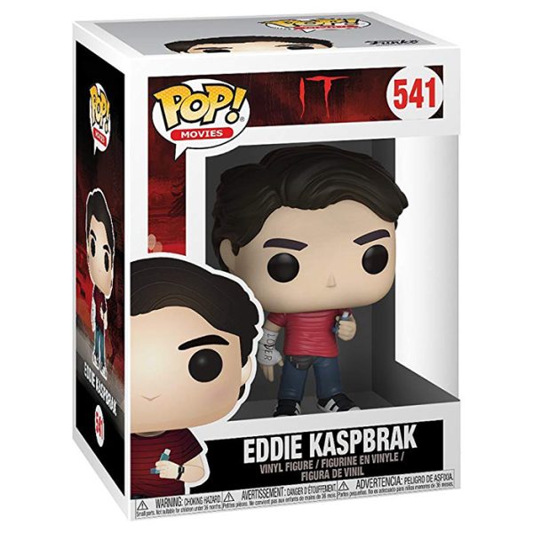 Pop Figurine Pop Eddie Kaspbrak (It) Figurine in box