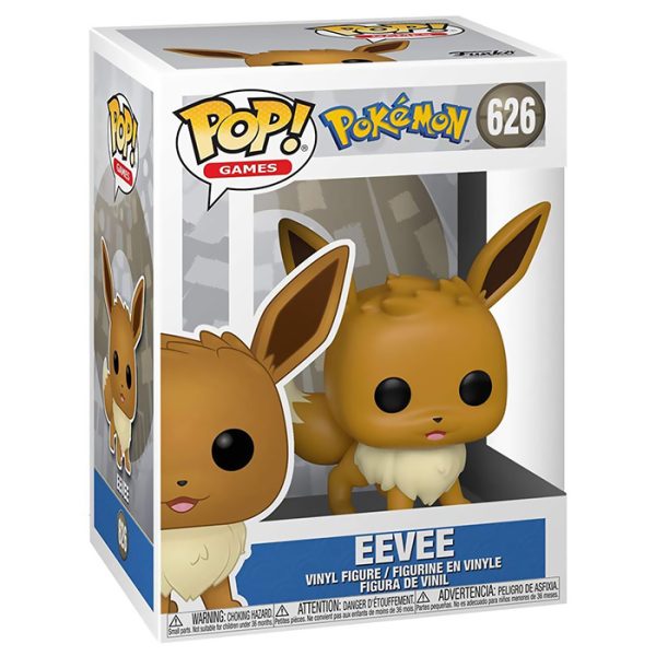 Pop Figurine Pop Eevee debout (Pokemon) Figurine in box